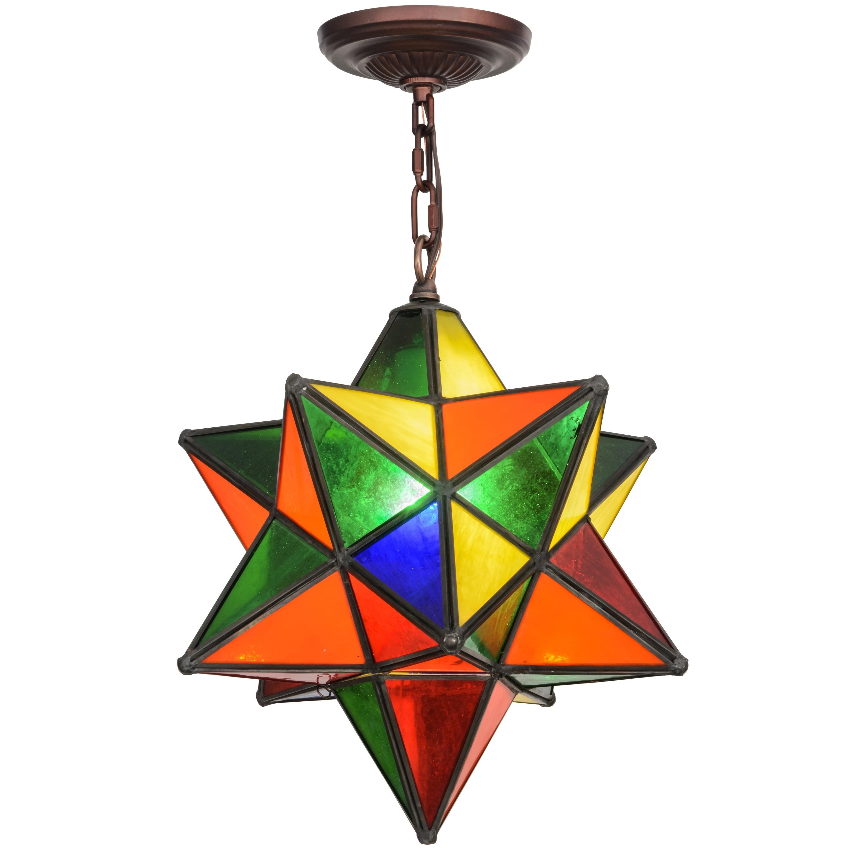 1 - Light Bronze Single Pendant