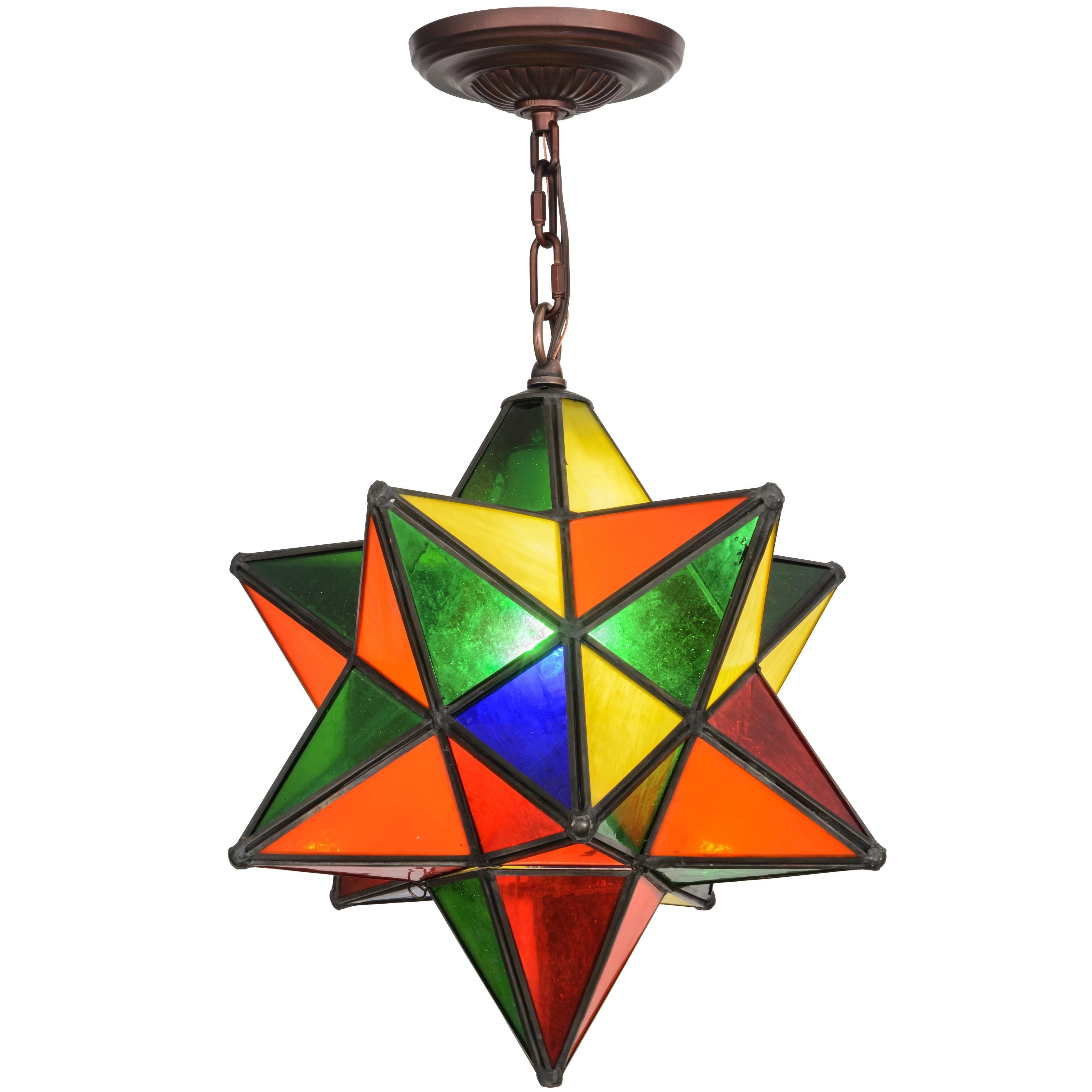 1 - Light Bronze Single Pendant