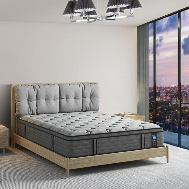 12 Inch Full Mattress, Medium Firm Hybrid Full Size Mattress in a Box, Pressure Relief Cooling Gel Memory Foam, Breathable Knitted Cover, Pocket Spring-Motion Isolation, Fiberglass-Free