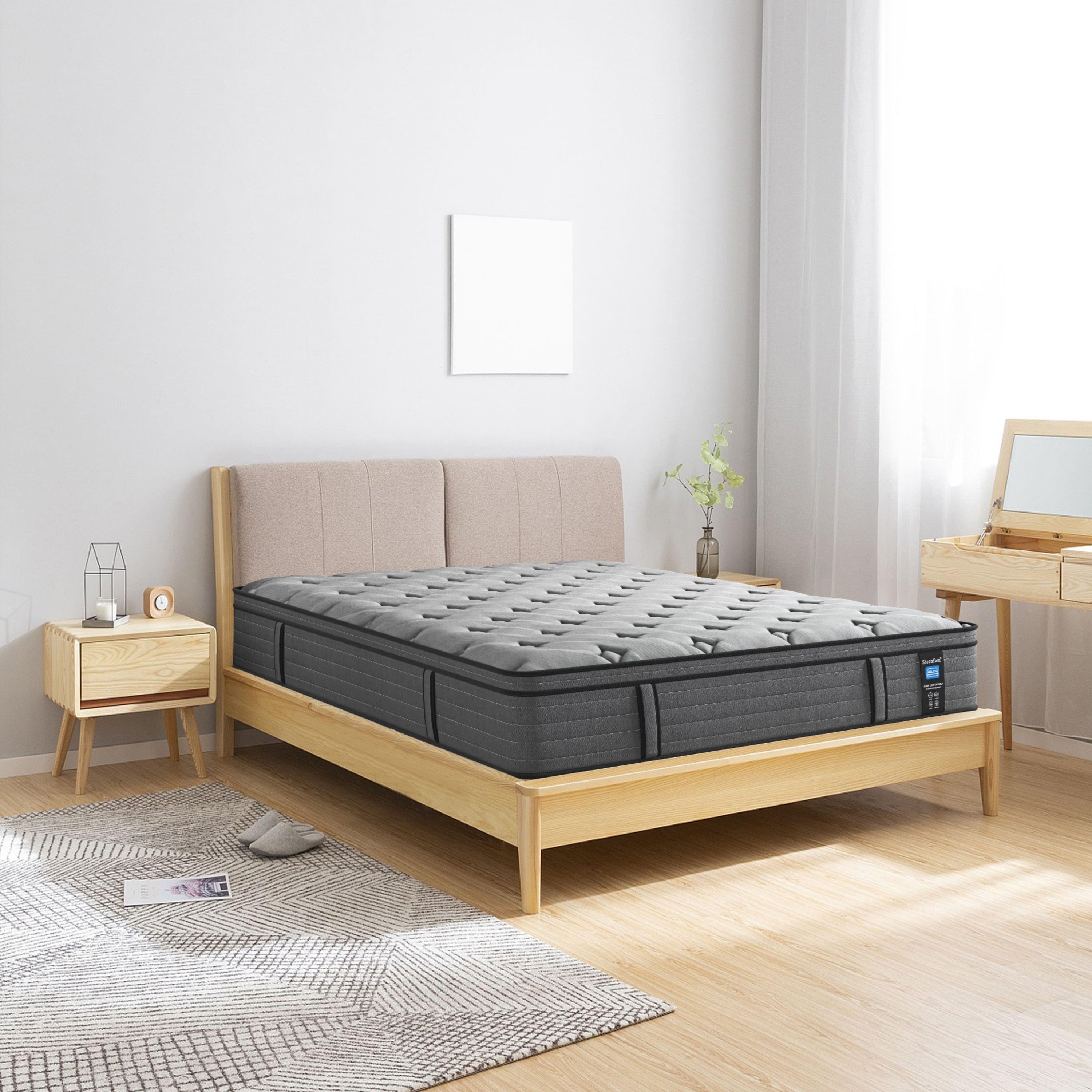 12'' Memory Foam and Innerspring Hybrid Mattress in a Box, Twin/Full/Queen/King Size Queen