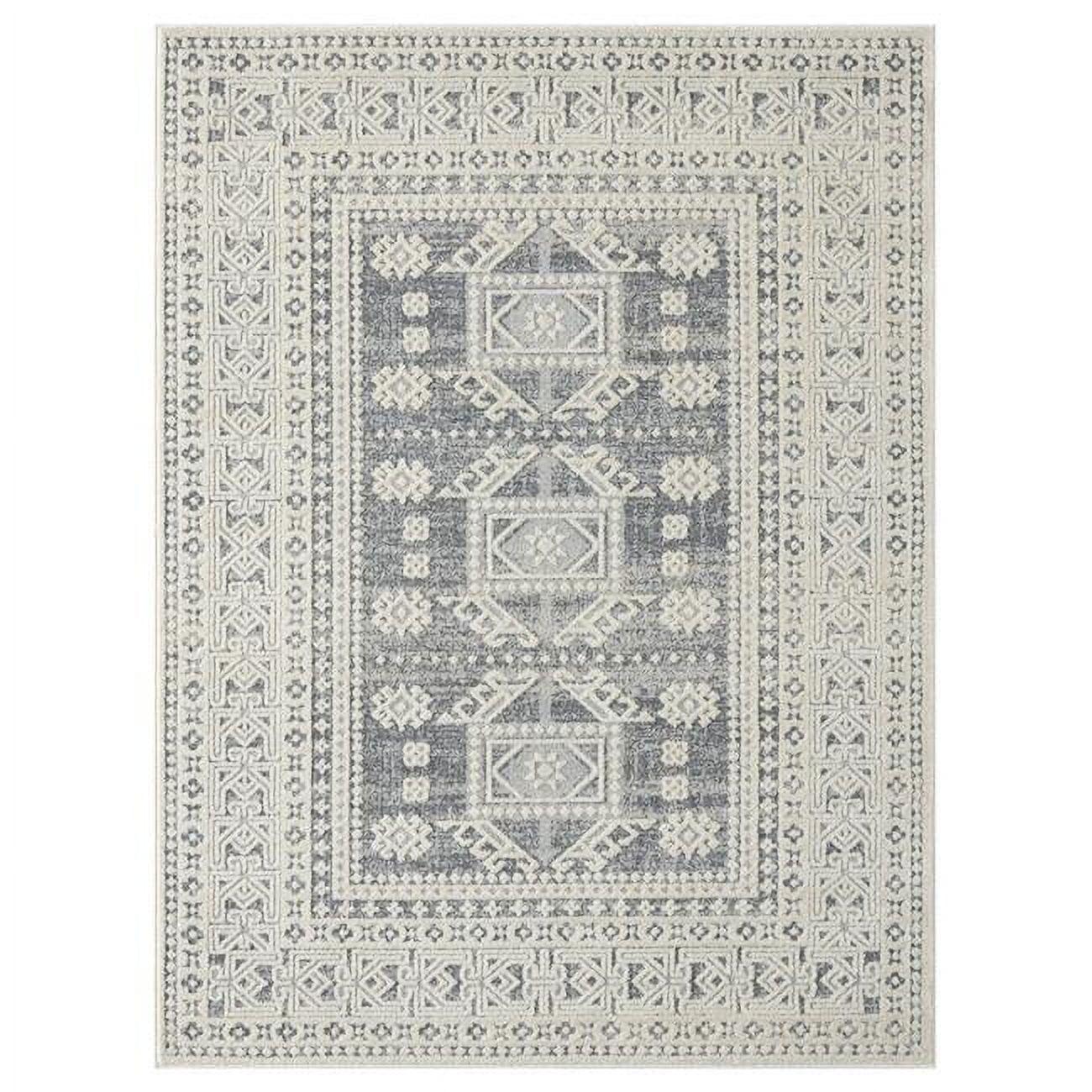 Santa Barbara Laguna 12' x 15' Easy-Care Brown Synthetic Rug