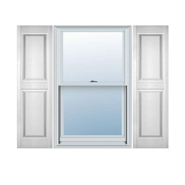 Builders Edge Raised Panel Shutters
