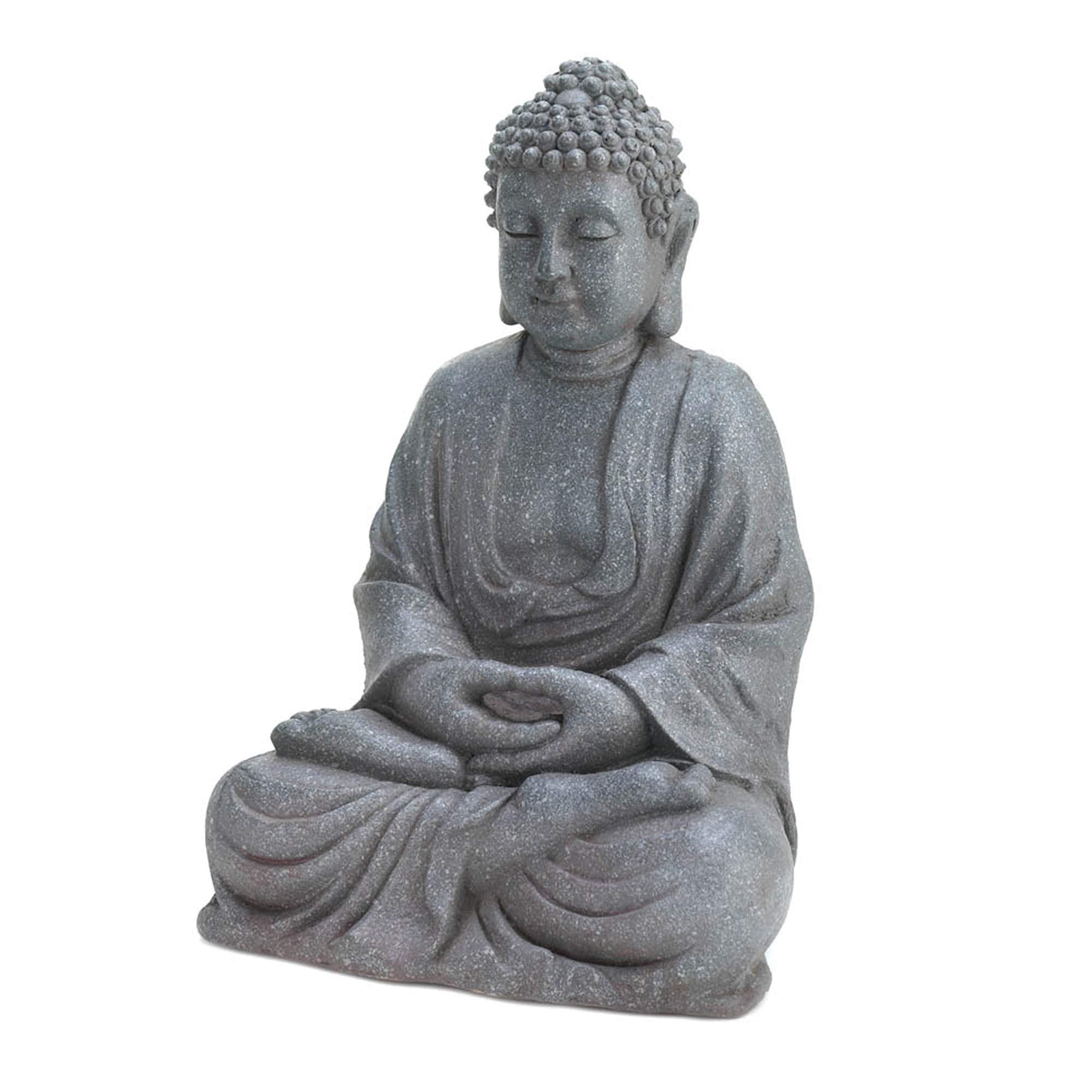 Accent Plus Meditating Buddha Statue 8.5x7x11.5