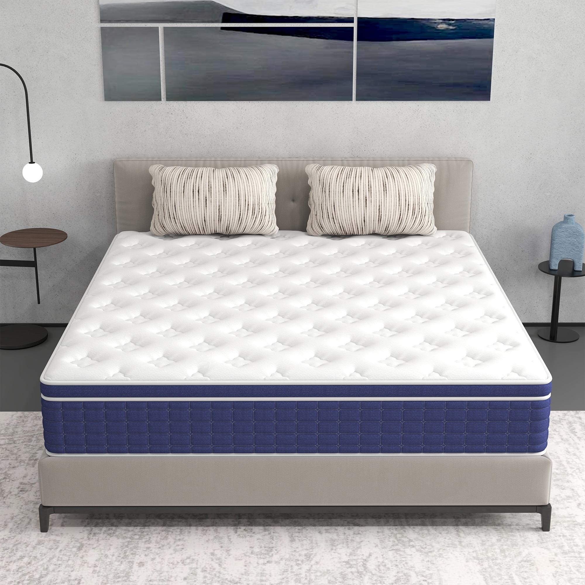 12 inch Queen Mattress,Hybrid Mattresses Medium Firm in a Box