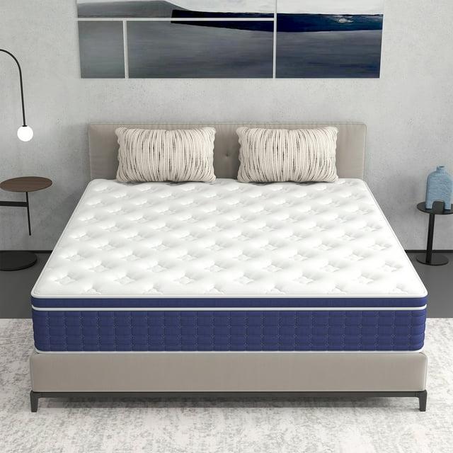 12 inch Queen Mattress,Hybrid Mattresses Medium Firm in a Box
