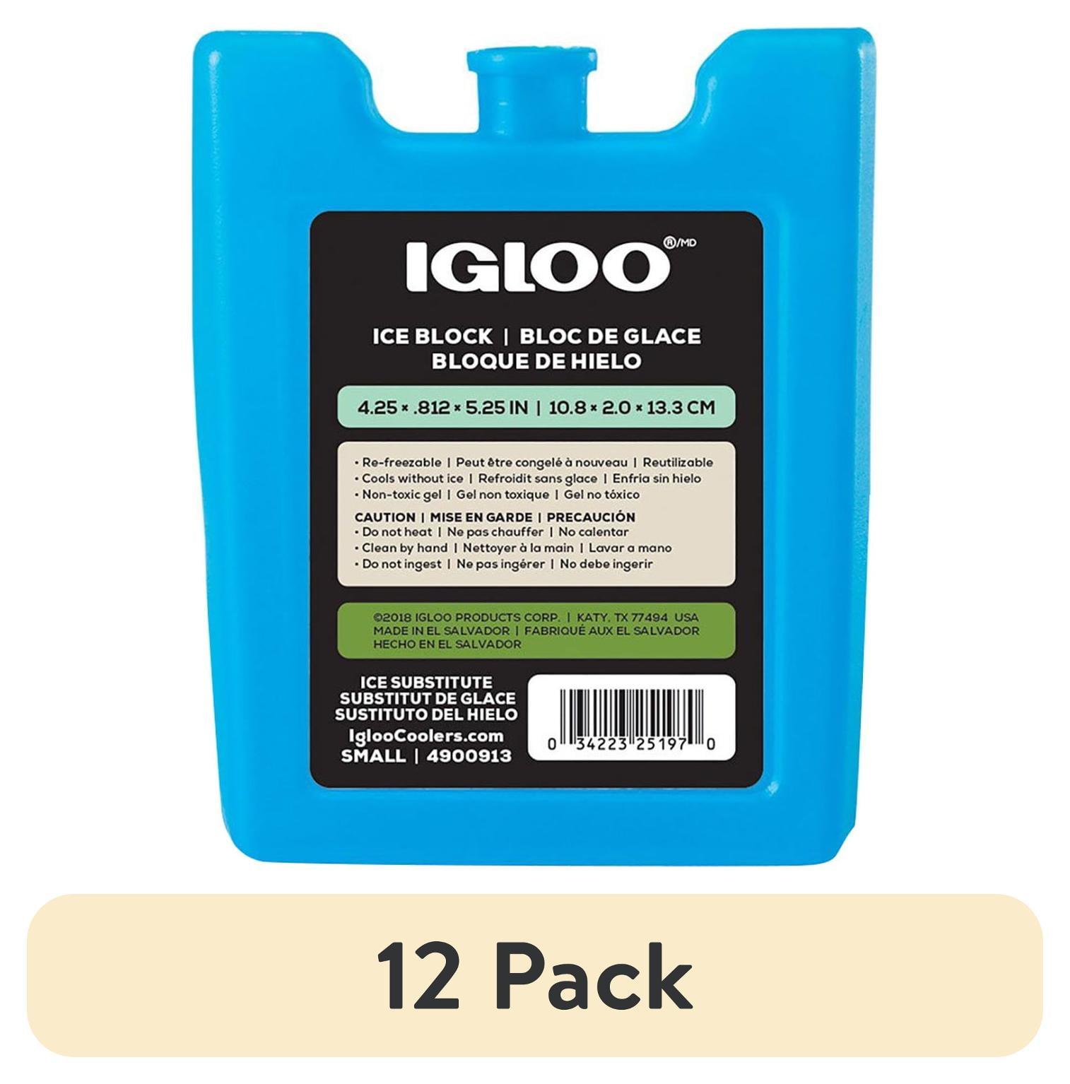 Igloo MaxCold Small Ice Freeze Block, Blue