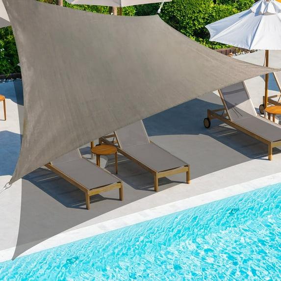 12 x 12 Backyard Expressions Sun Shade Sail for Patio Available in a Variety of Colors