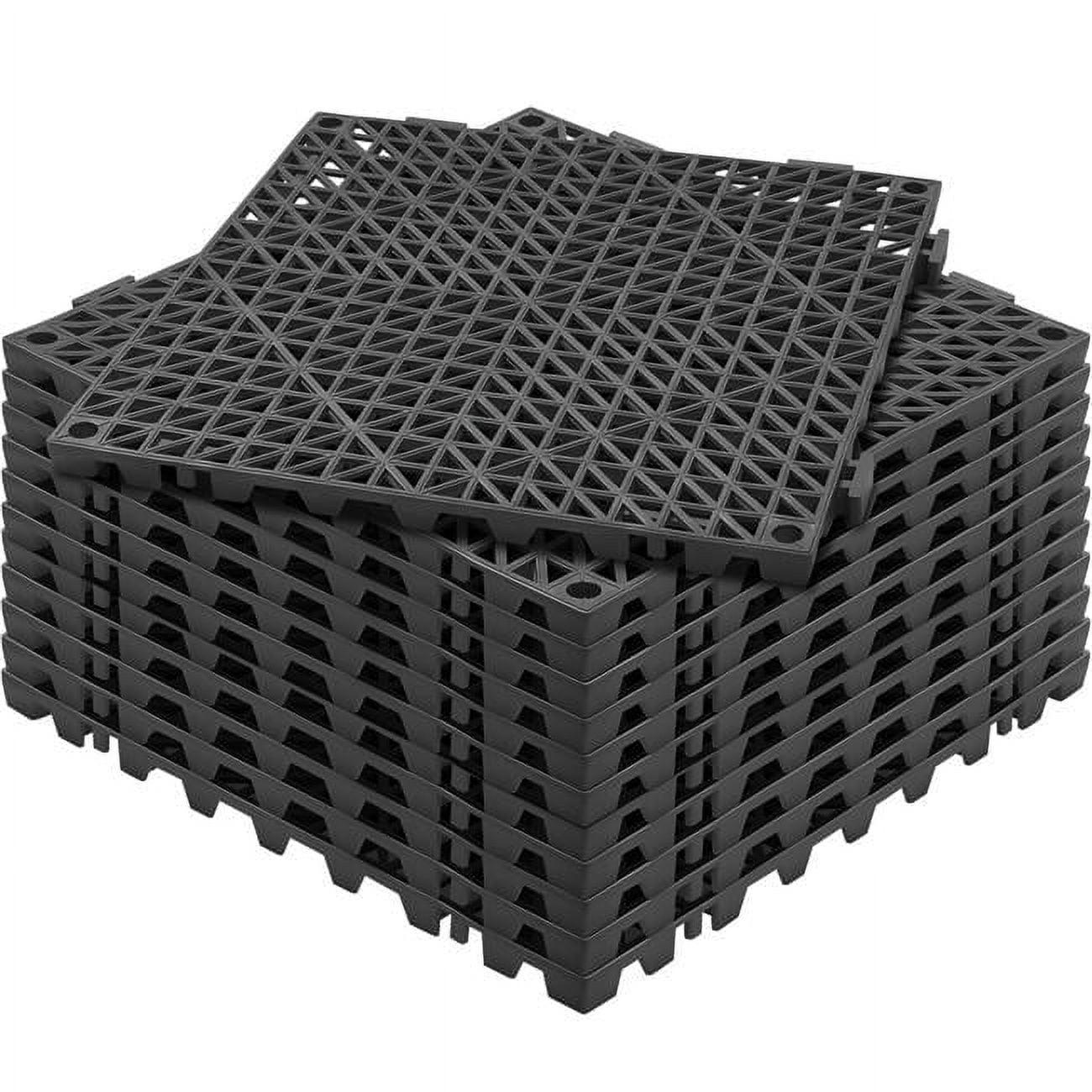 VEVOR 12" x 12" Outdoor Deck Tiles (Set of 12)