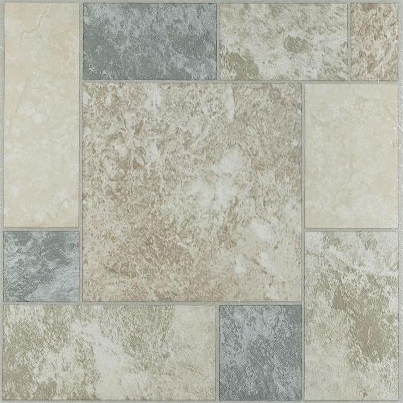 12 x 12 in. Marble Look Self-Adhesive Vinyl Floor Tiles