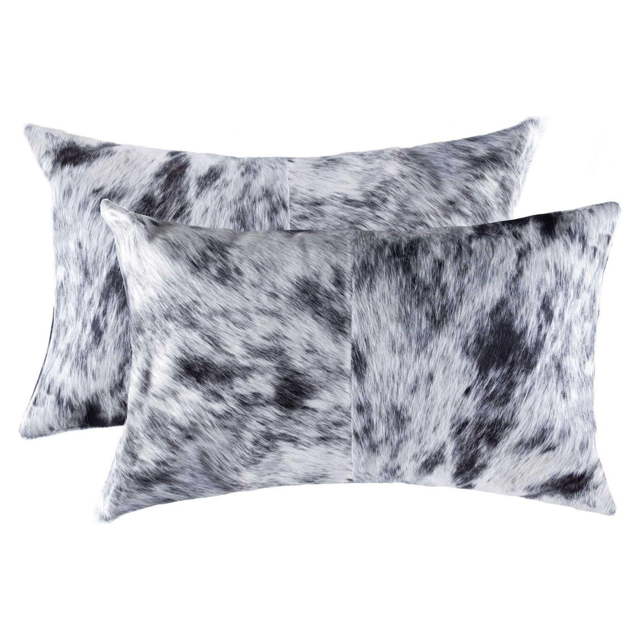 Torino Animal Print Cowhide Throw Pillow