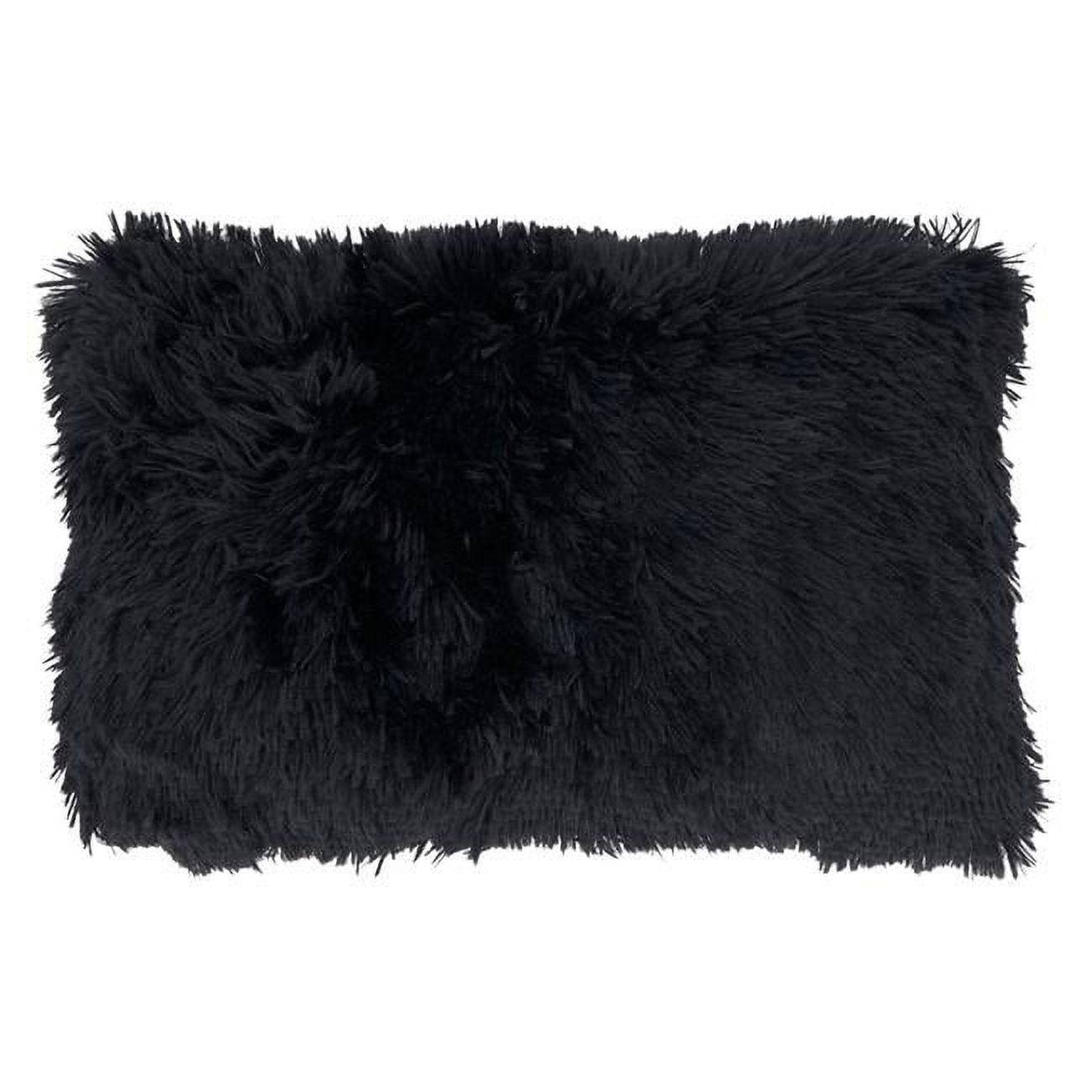 Classic Down-Filled with Faux Fur Design Throw Pillow - Saro Lifestyle