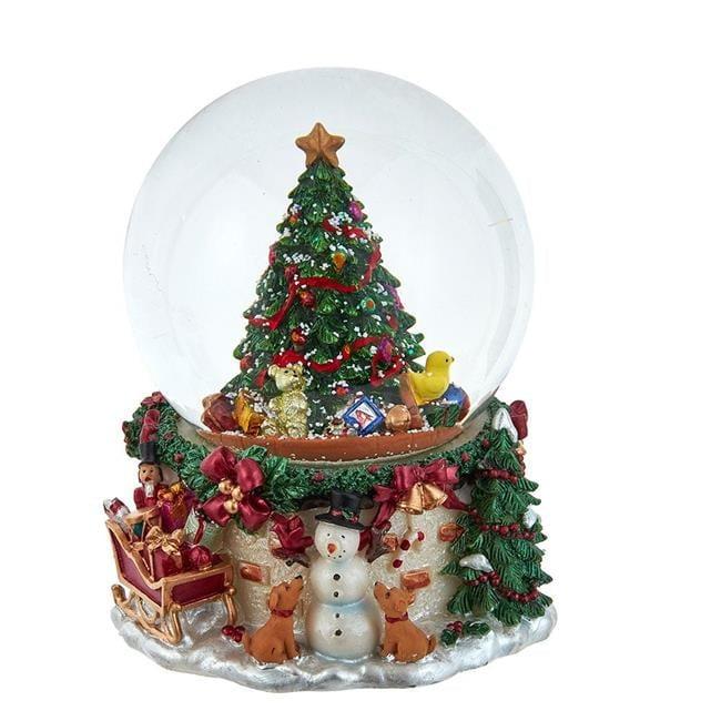 Kurt Adler 120MM Musical Christmas Tree Water Globe