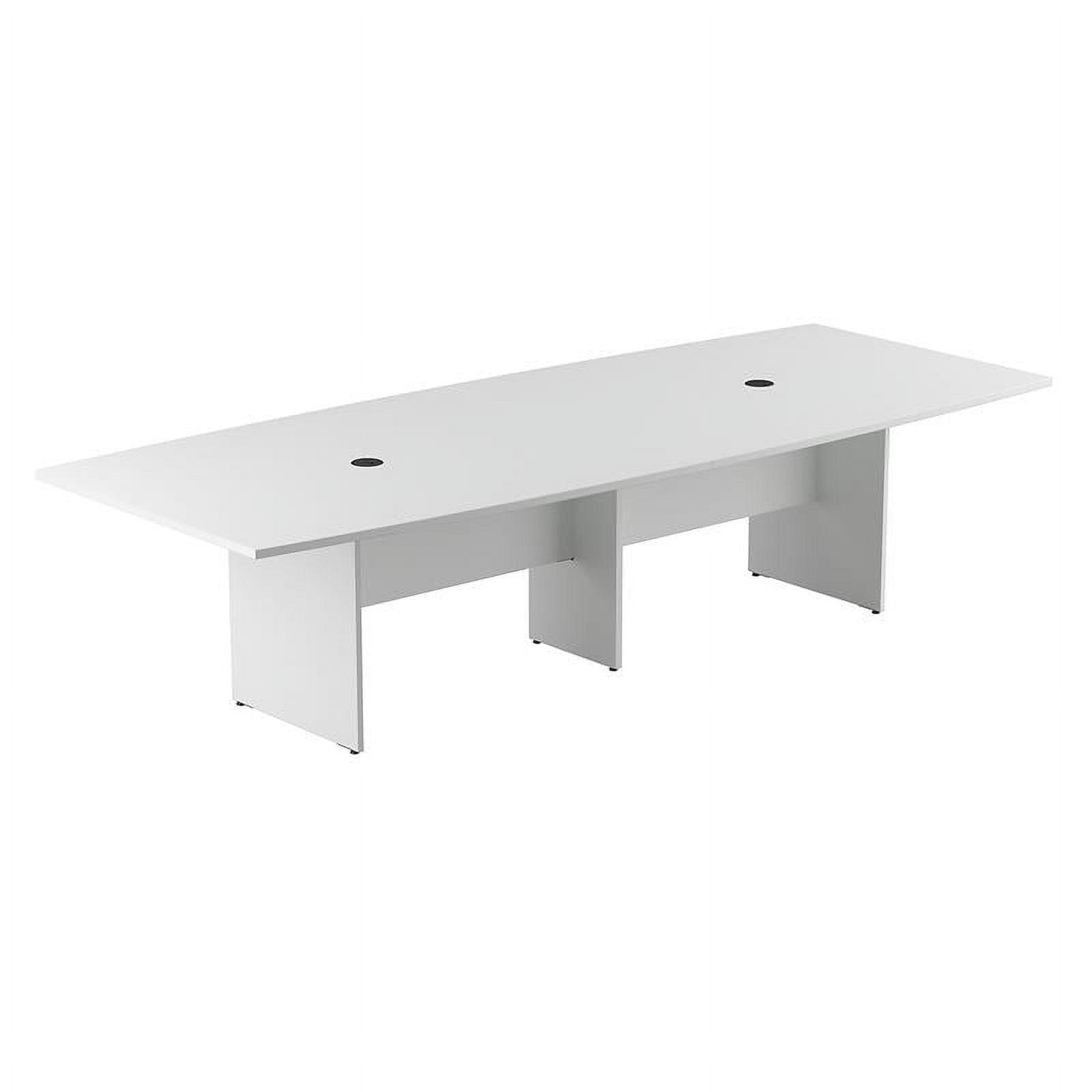 BBF 119'' Boat Shaped Conference Table