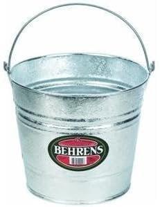 Behrens Metal Pail Galvanized 10 Qt