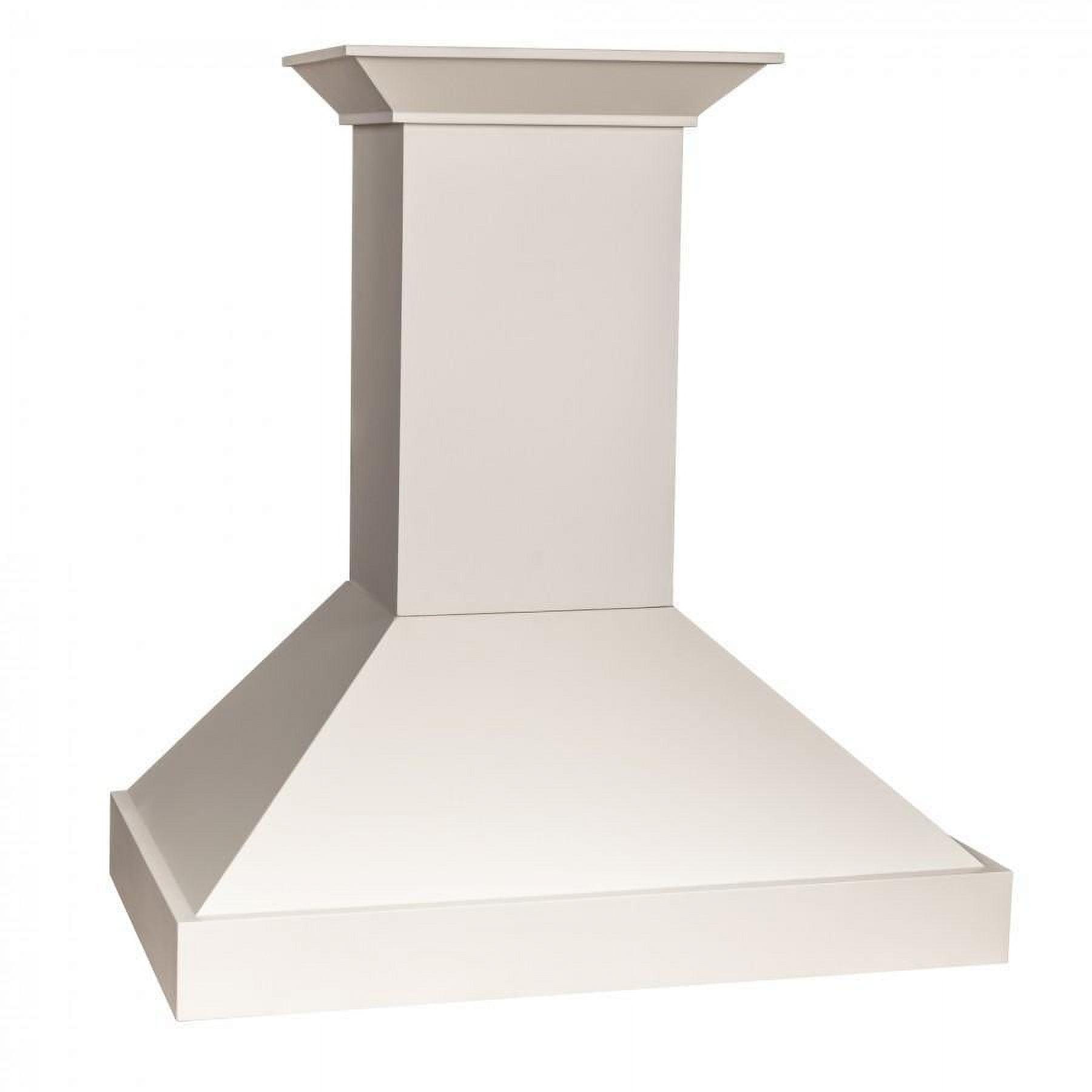 ZLINE 30 in. Convertible Vent Wooden Wall Mount Range Hood in Antigua & Walnut