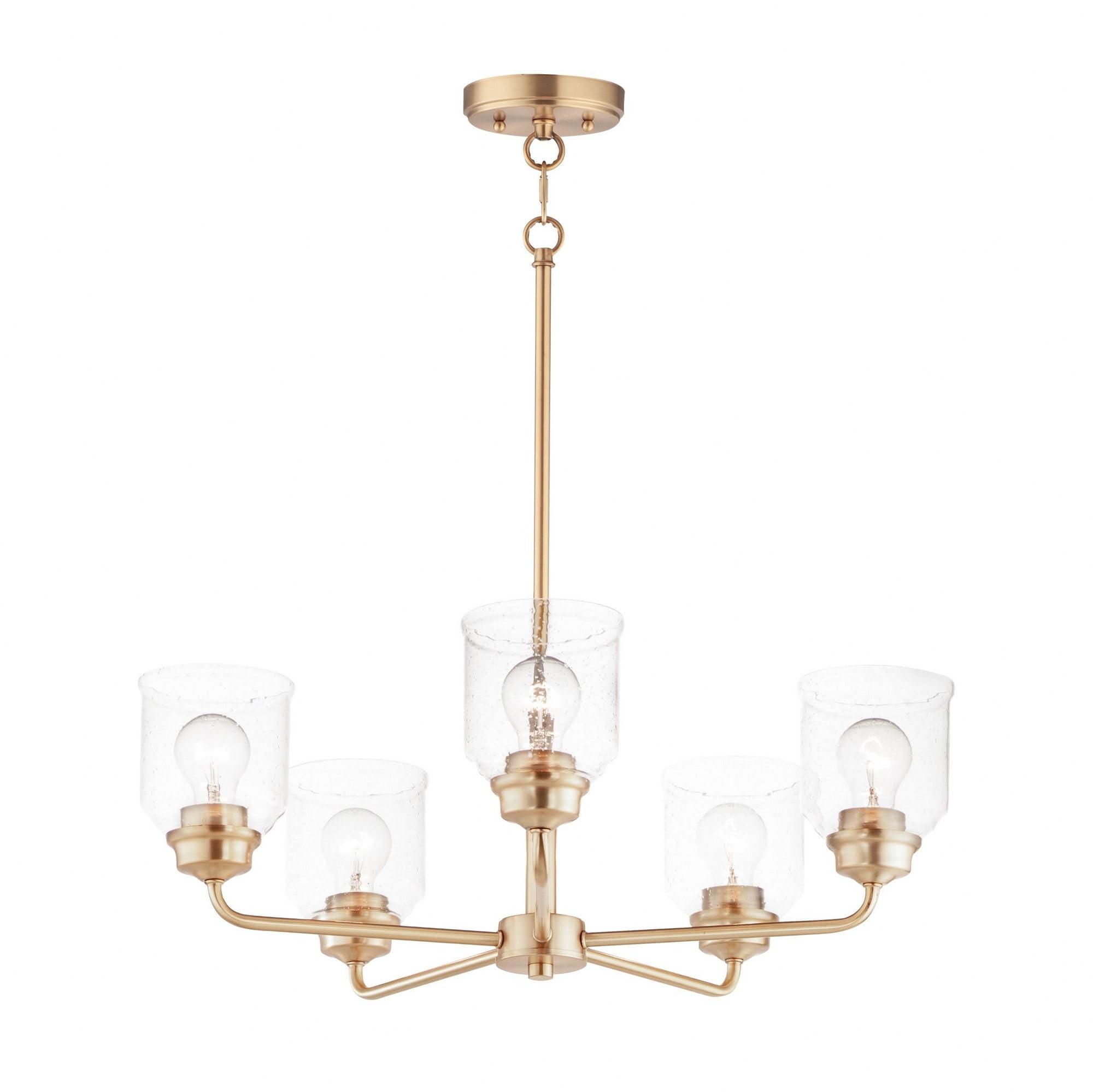 12266CDHR-Maxim Lighting-Acadia - 5 Light Chandelier     -Traditional Installation