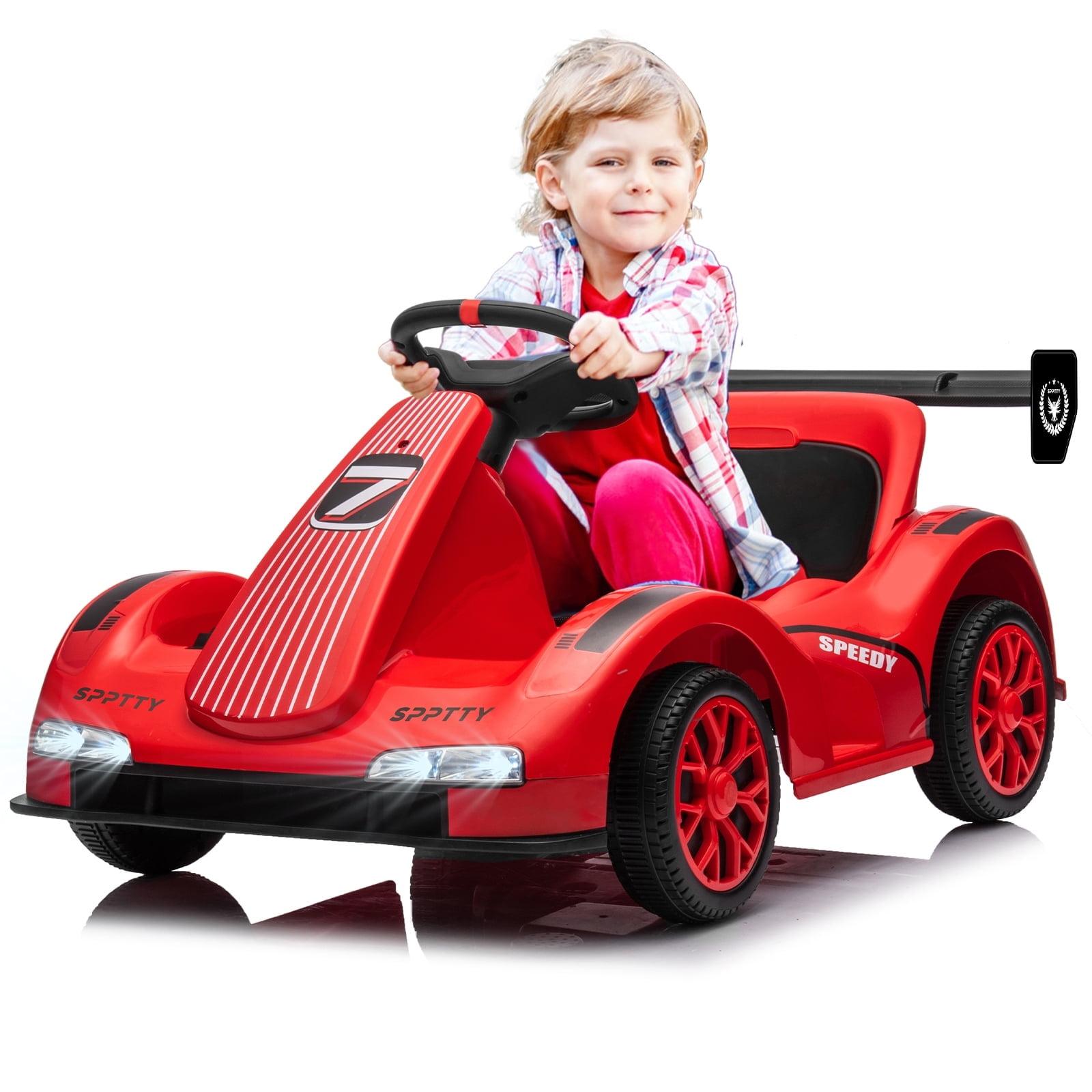 Red 12V Electric Go Kart with Remote Control