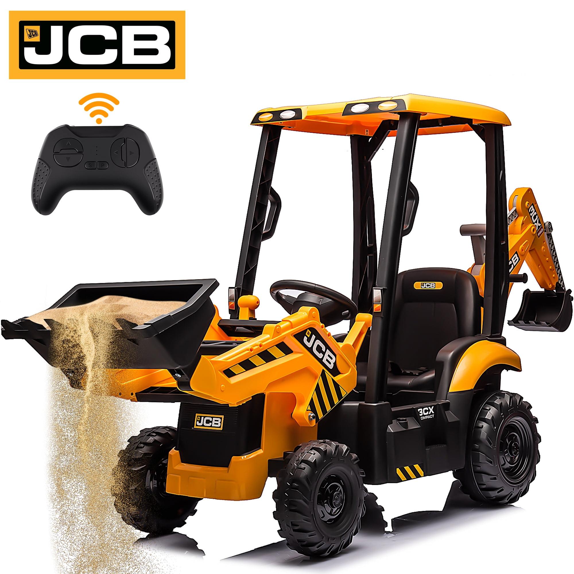 12V Yellow Kids Ride-On Excavator with Remote Control