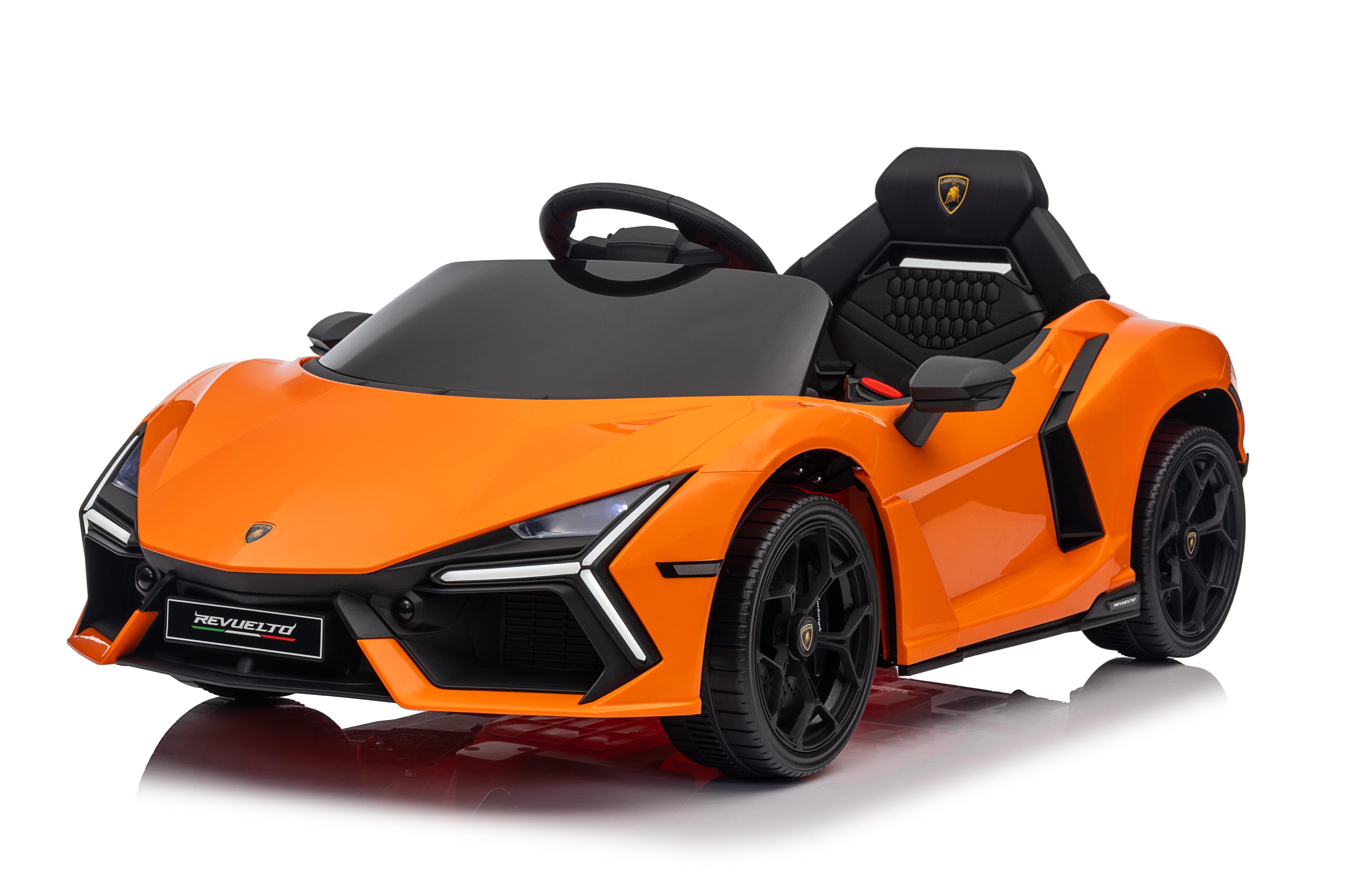 Hetoy 12V Kids Ride On Car, Licensed Lamborghini Revuelto Electric Car For Kids