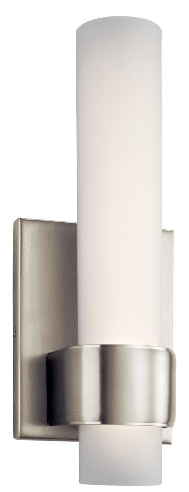 13 Inch 1 Led Wall Sconce-Brushed Nickel Finish Elan Lighting 83746