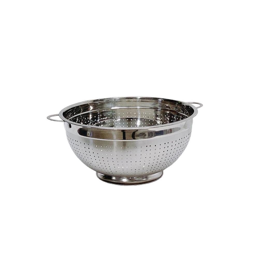 13 Quart Stainless Steel Colander with Handles and Base