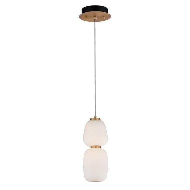 -14W 1 Led Pendant-4.75 Inches Wide By 13 Inches High Et2 Lighting E25066-92Bkgld