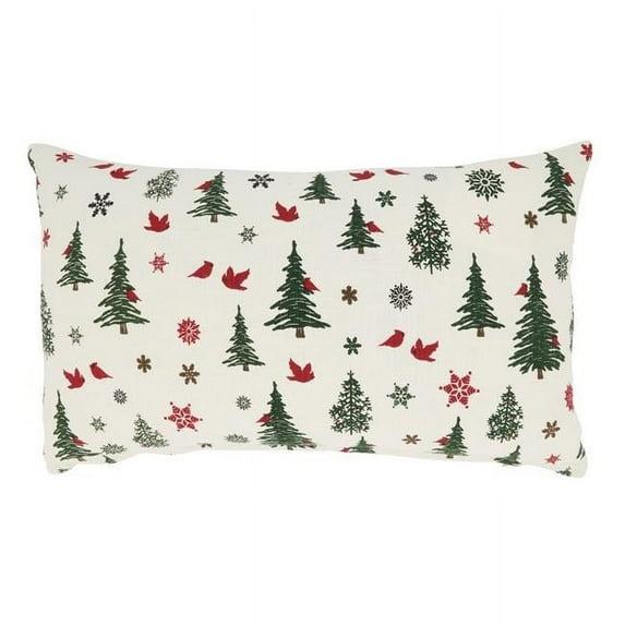 Saro Nadalia Collection Cotton Throw Pillow