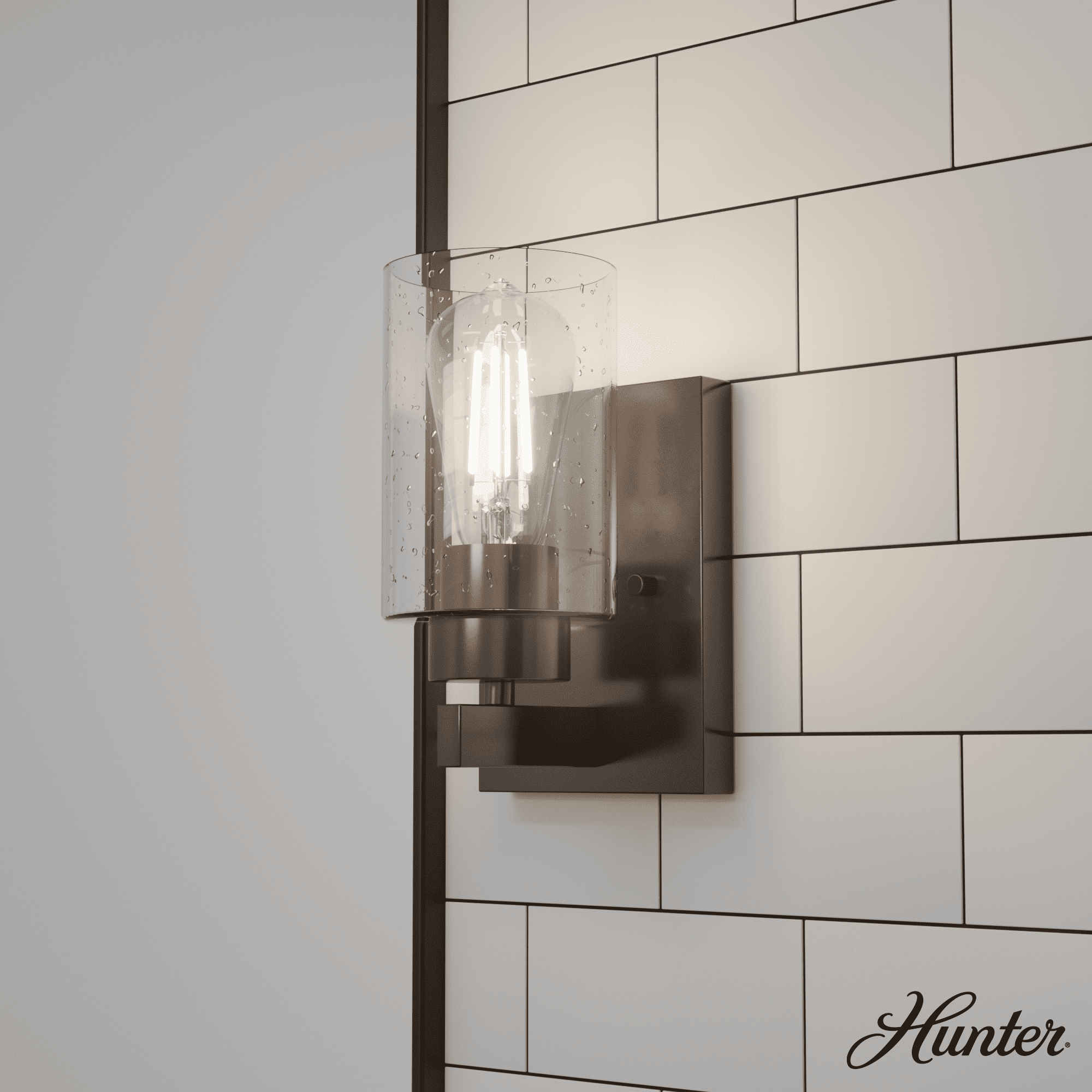 Hartland Aluminum Metal Armed Wall Sconce