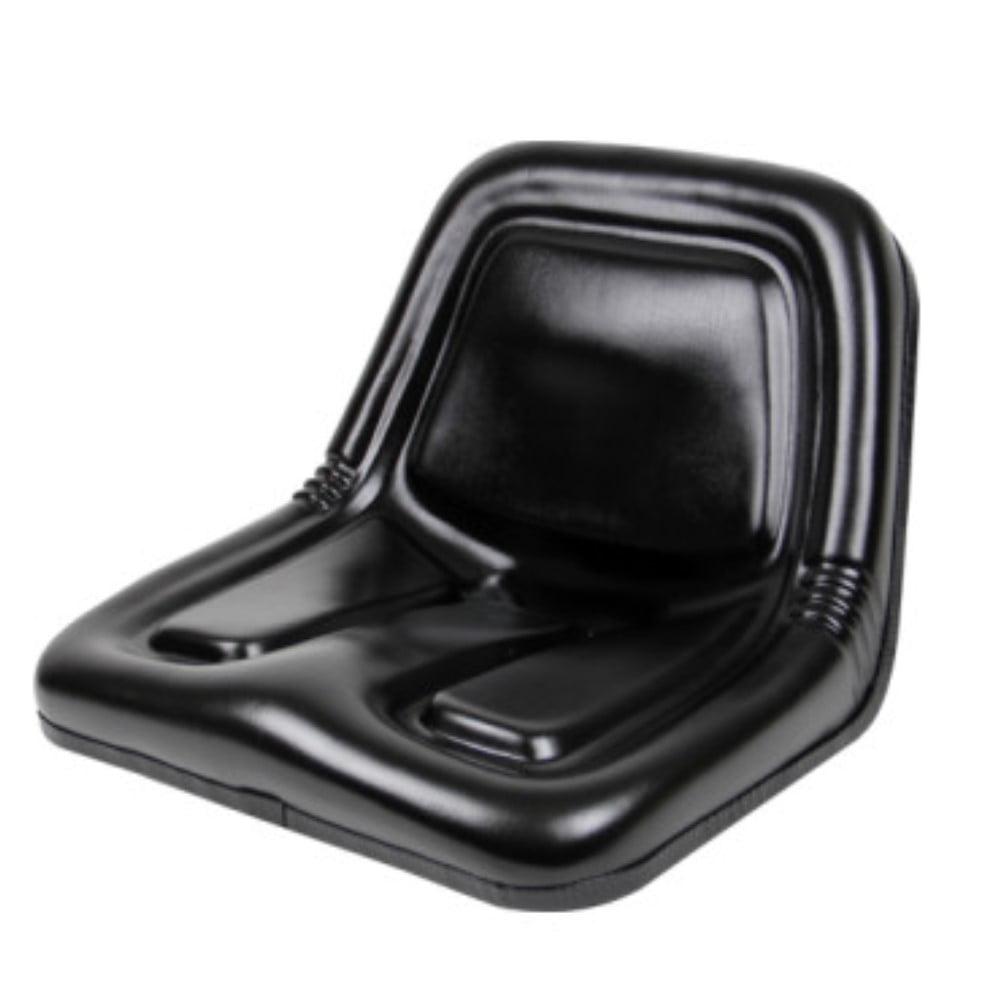 135001BK Black Deluxe High-Back Steel Pan Seat Fits Universal Products