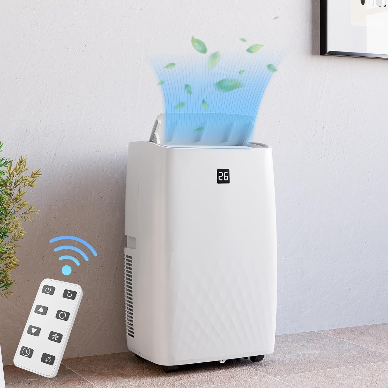 Babevy 14000 BTU Wi-Fi Connected Portable Air Conditioner