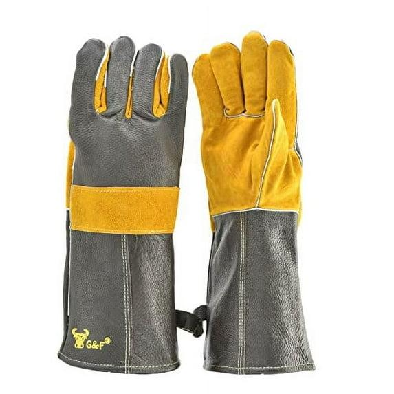 G & F Products G & F Products Leather Oven Glove Set