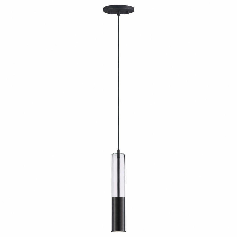 ET2 Lighting Torch 1 - Light Pendant in  Black