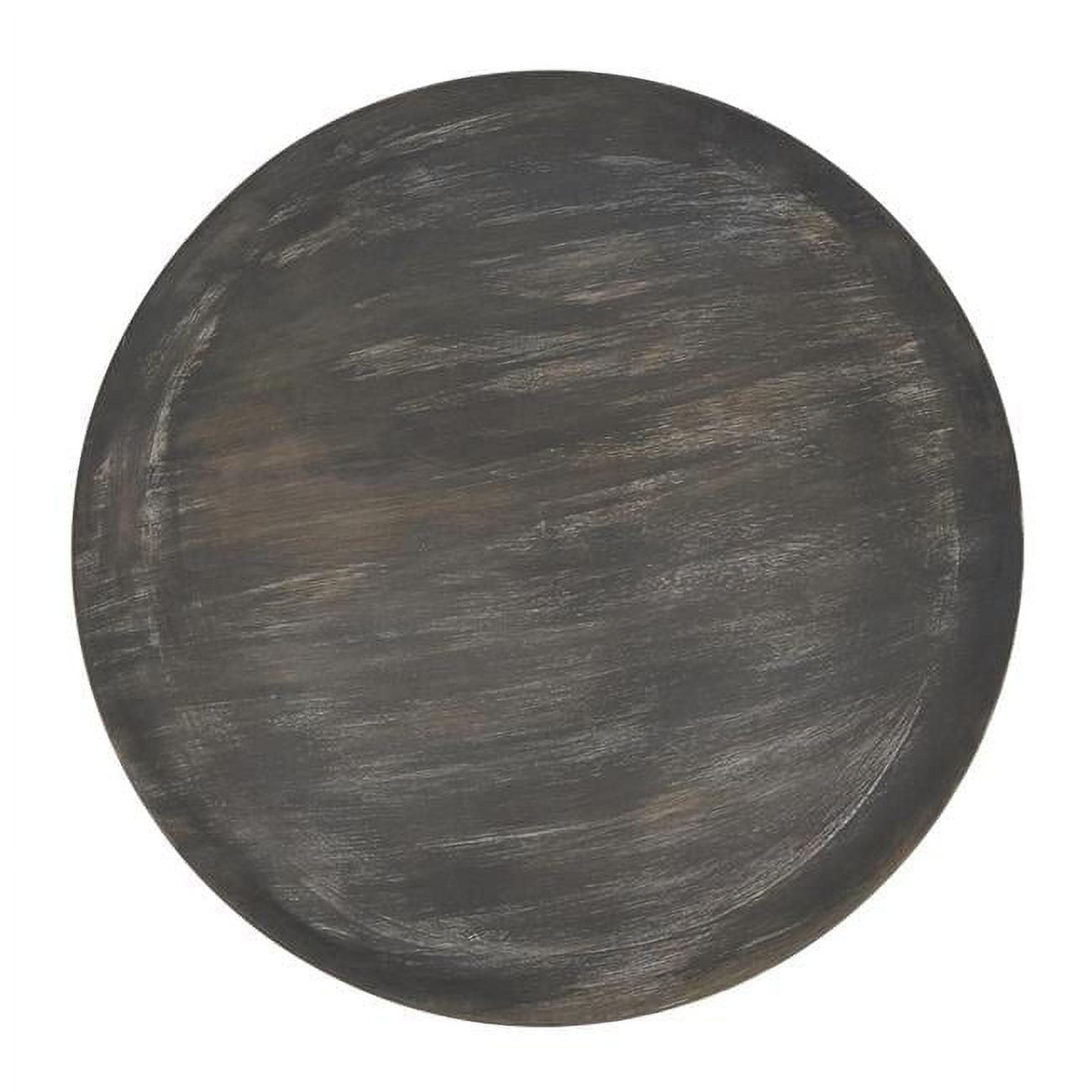 Sousplat Collection Mango Wood No Pattern Charger (Set of 4)