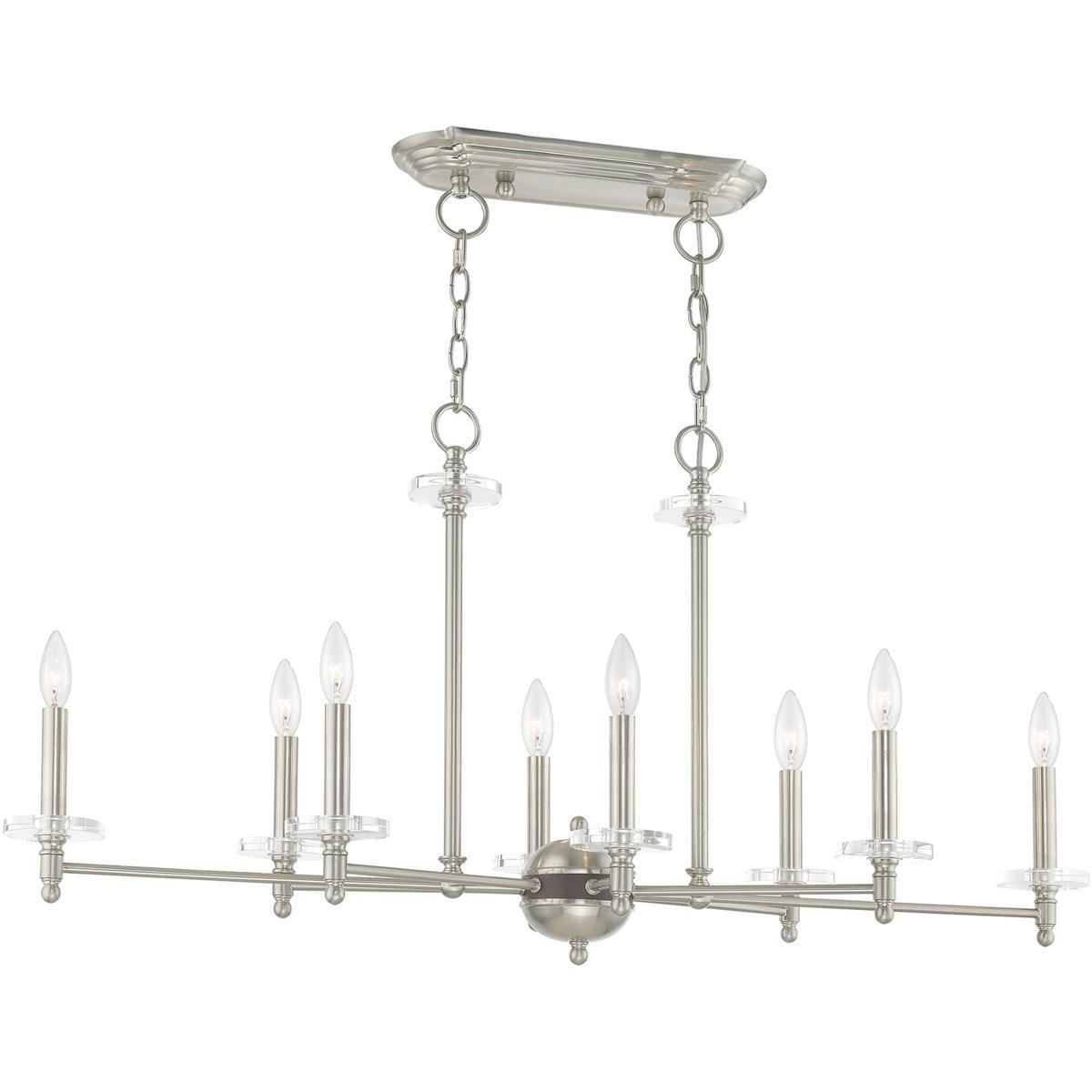 Willa Arlo™ Interiors Christofer 8 - Light Dimmable Transitional Linear Chandelier