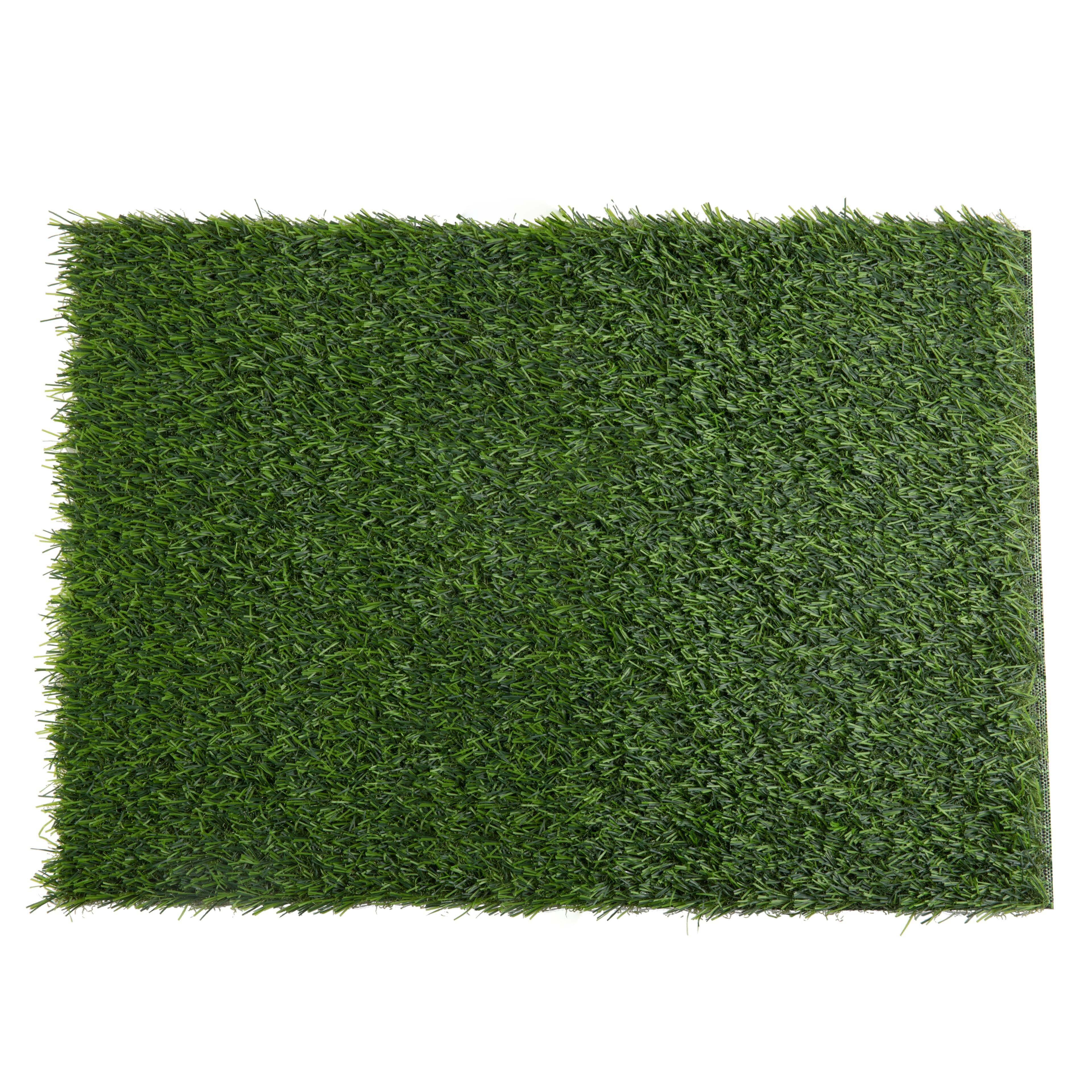 14" x 20" Green Faux Grass Spring Placemat