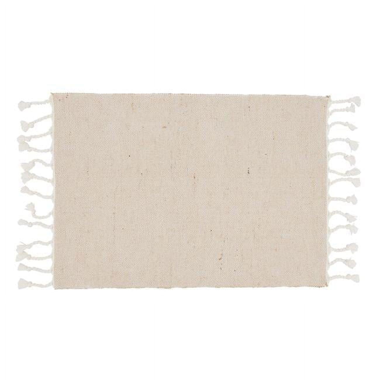 Saro Bridger Collection Polyester No Pattern Rectangle Placemat (Set of 4)