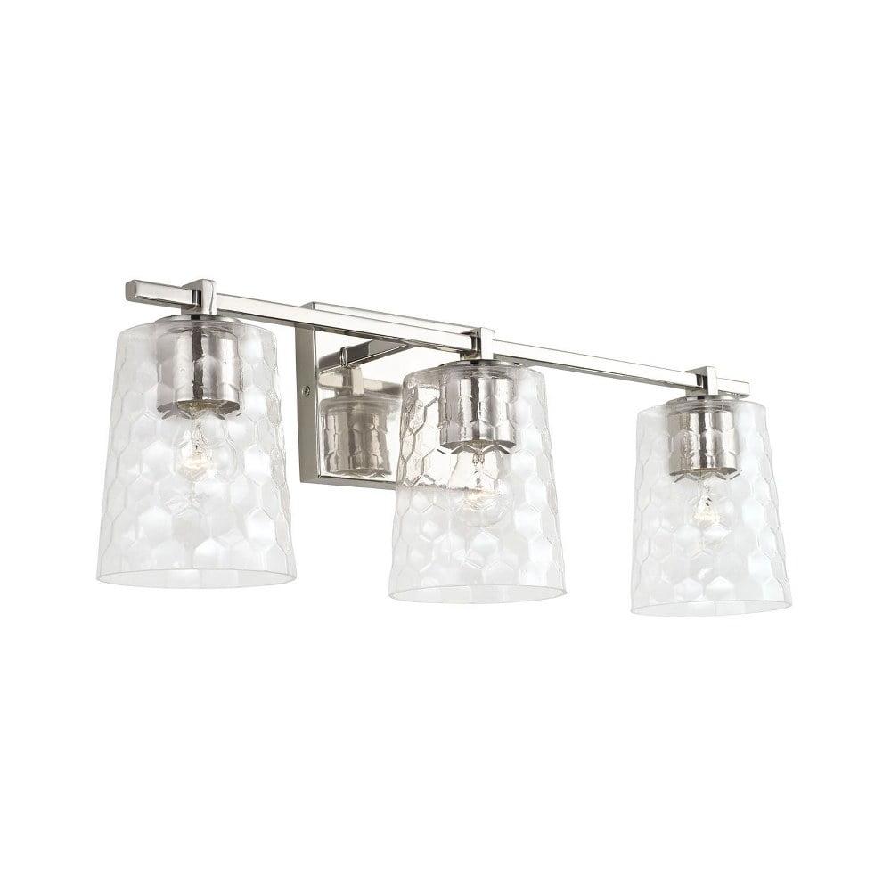 143531PN-517-Capital Lighting-Burke - 3 Light Bath Vanity-Polished Nickel Finish