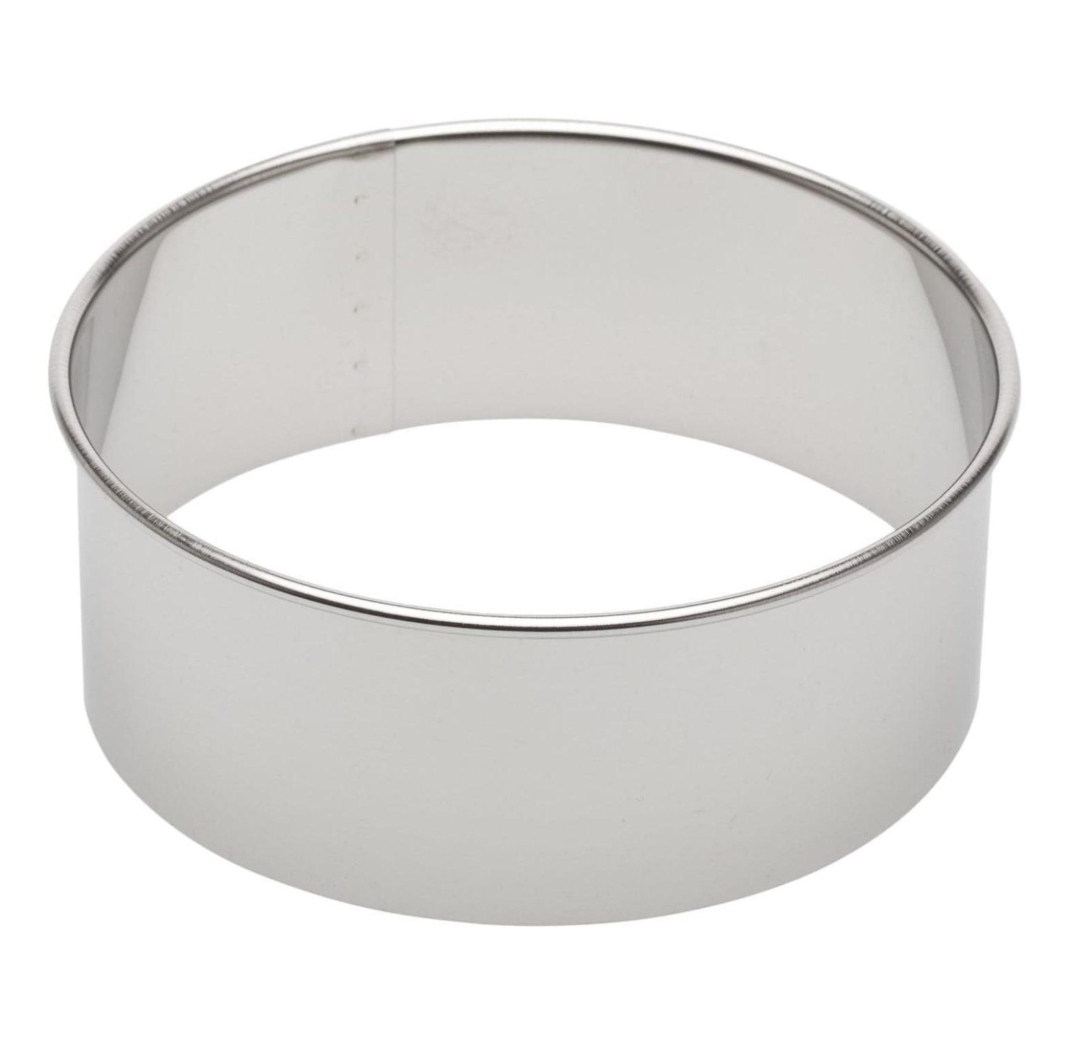 4.5-Inch Round Stainless Steel Cookie Cutter