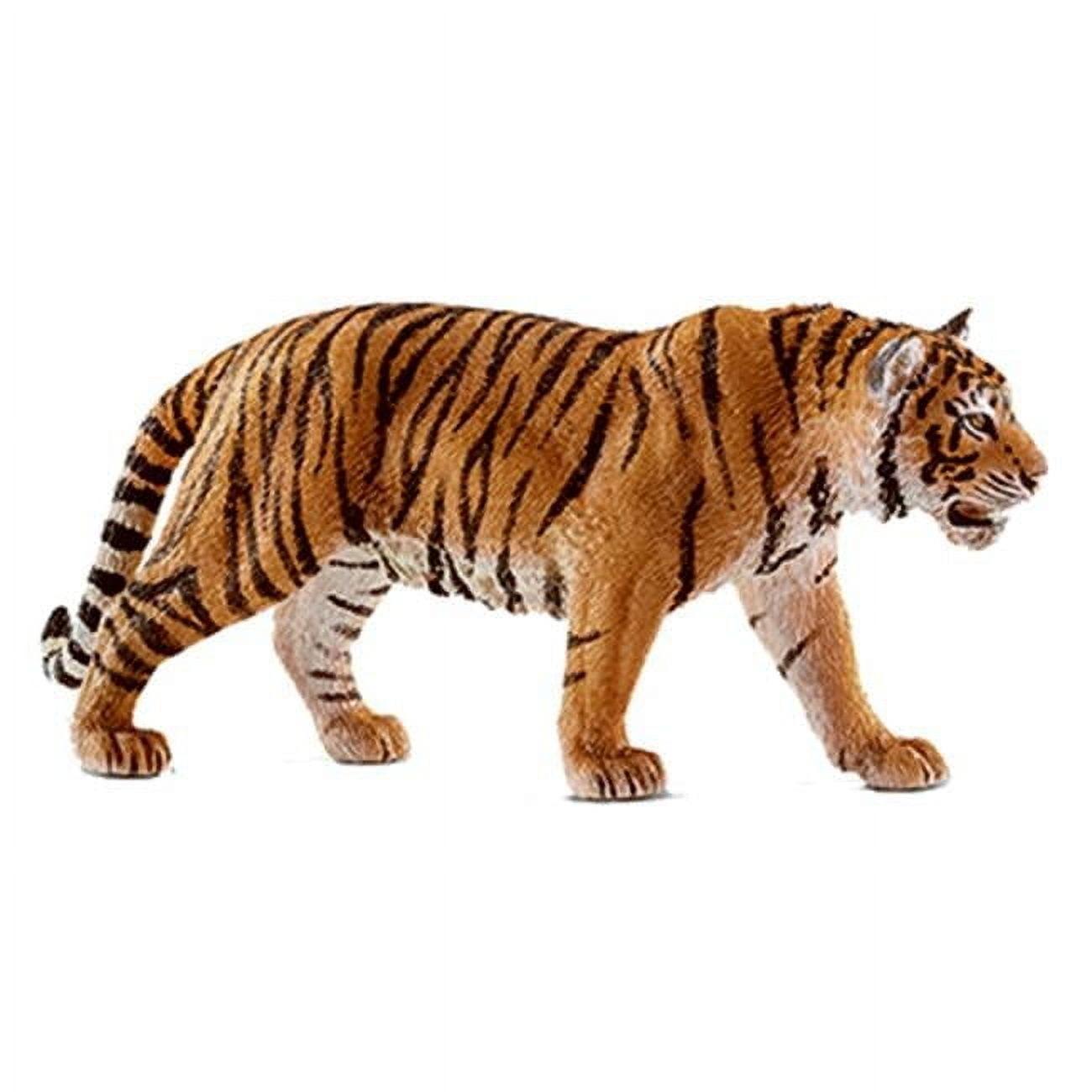 14729 Tiger Figurine, Orange & Black