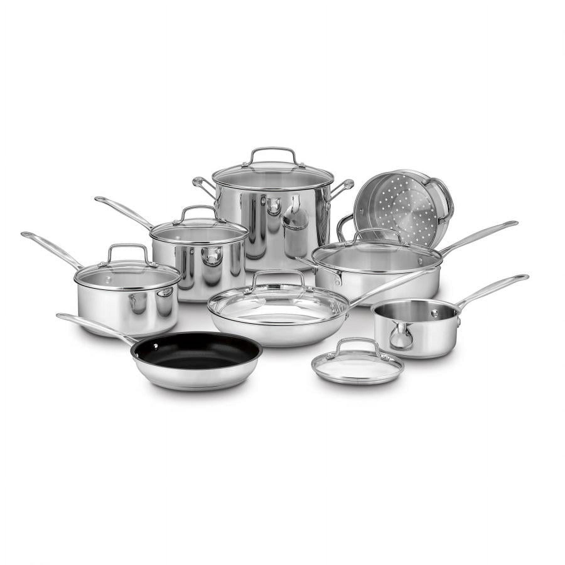 Cuisinart Chef's Classic 14 Piece Stainless Steel Cookware Set