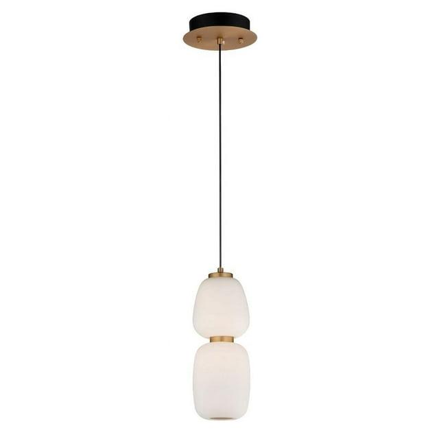 -14W 1 Led Pendant-4.75 Inches Wide By 13 Inches High Et2 Lighting E25066-92Bkgld