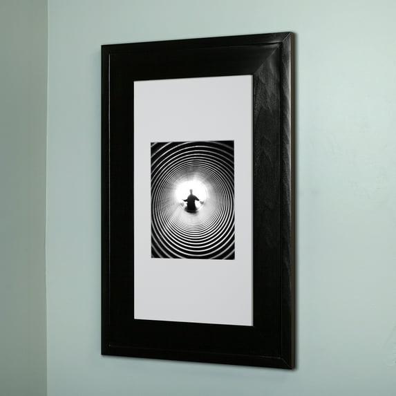 Fox Hollow Furnishings 103BL2-CW Recessed Picture Frame Door Medicine Cabinet with 3 Adjustable Shelves