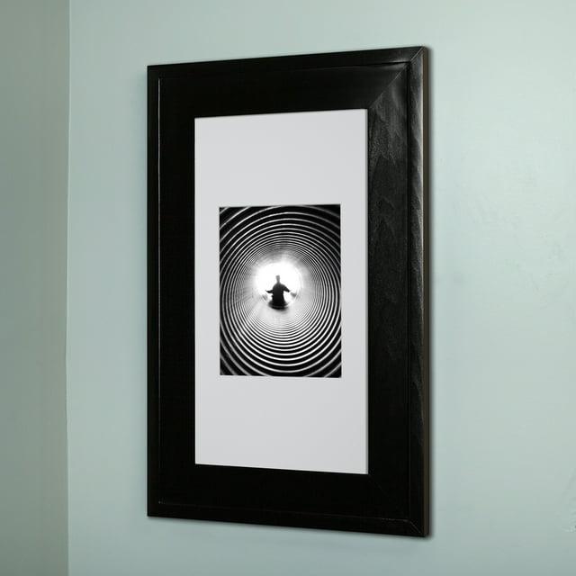 Fox Hollow Furnishings 103BL2-CW Recessed Picture Frame Door Medicine Cabinet with 3 Adjustable Shelves