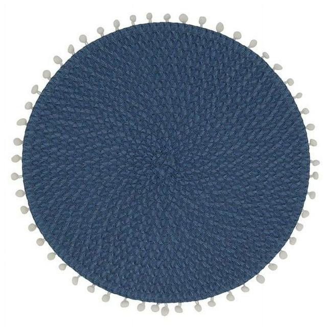 Dakota Fields Harding Brielle Pom Pom 15" Placemat (Set of 4)