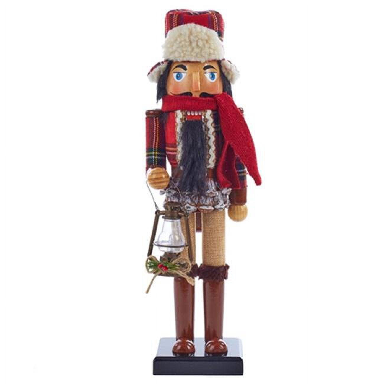 Wooden Woodsman Nutcracker