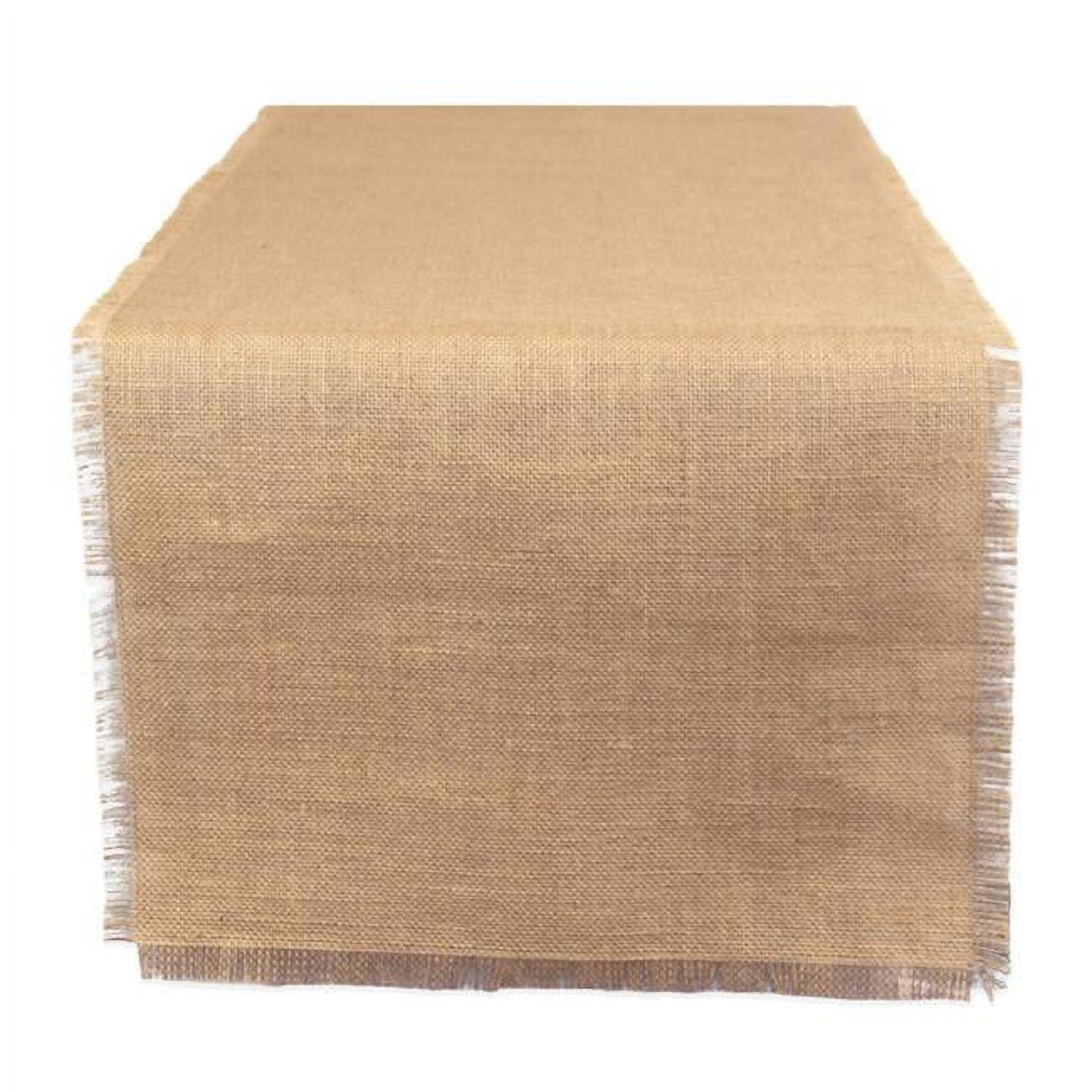 Natural Jute 15x110 Inch Rustic Table Runner