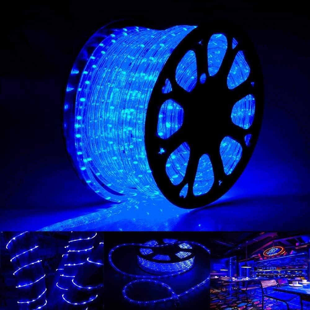 150 ft Blue LED Outdoor Commercial Rope Lights