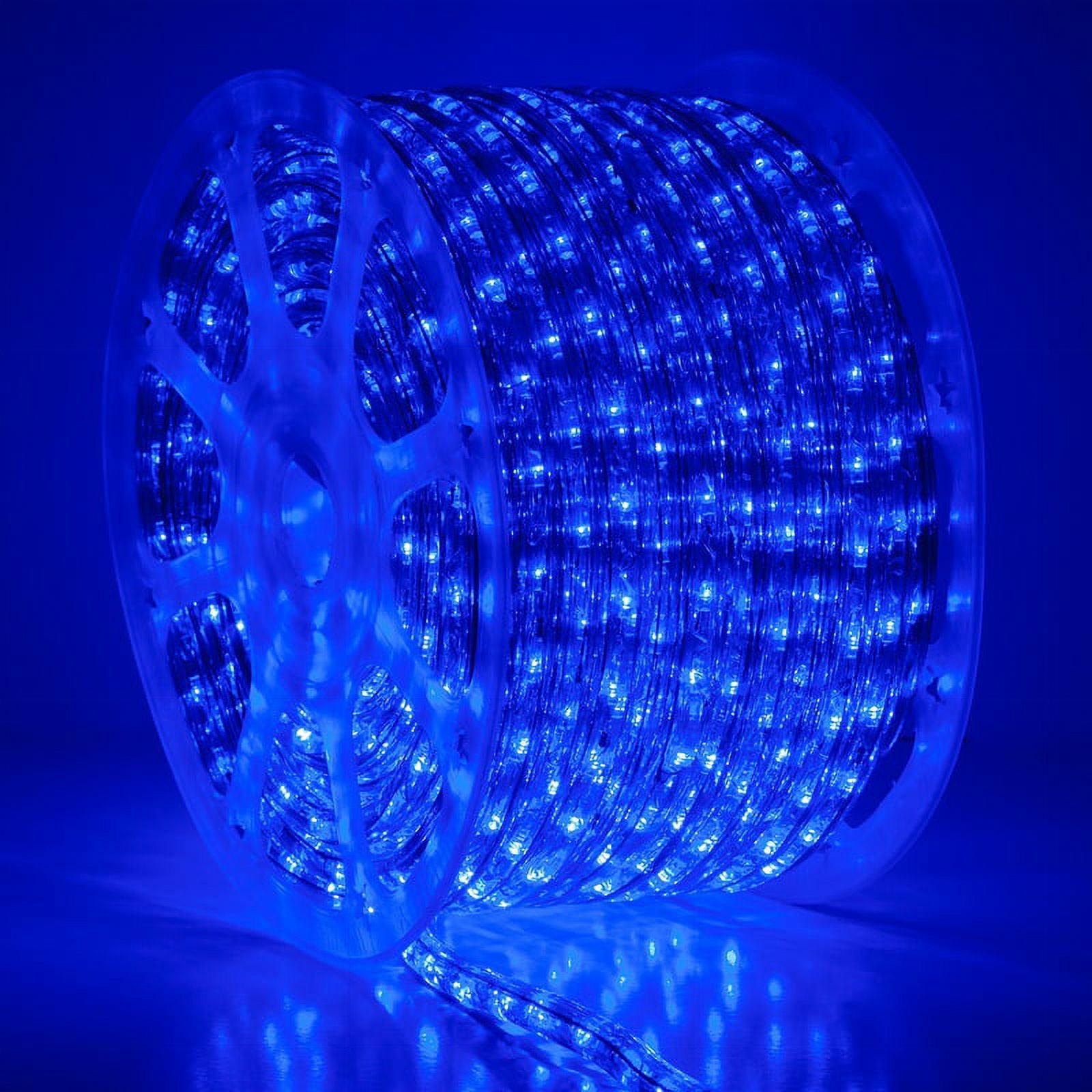 150 ft Blue LED Outdoor Commercial Rope Lights