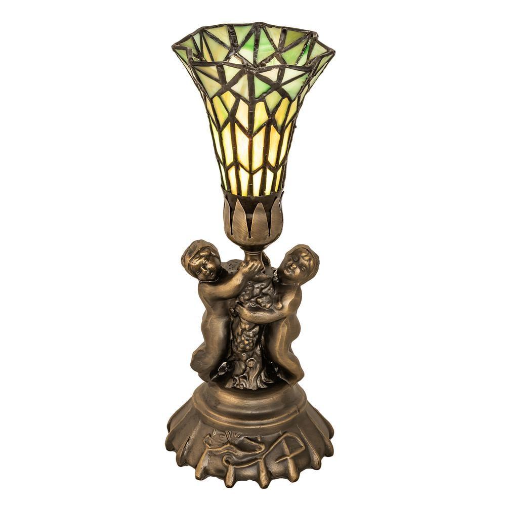 Meyda Tiffany & Stained Glass Torchiere Lamp