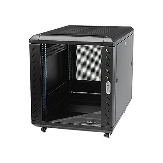 StarTech 4-Post 15U Server 19" Data Rack Cabinet, Lockable RK1536BKF